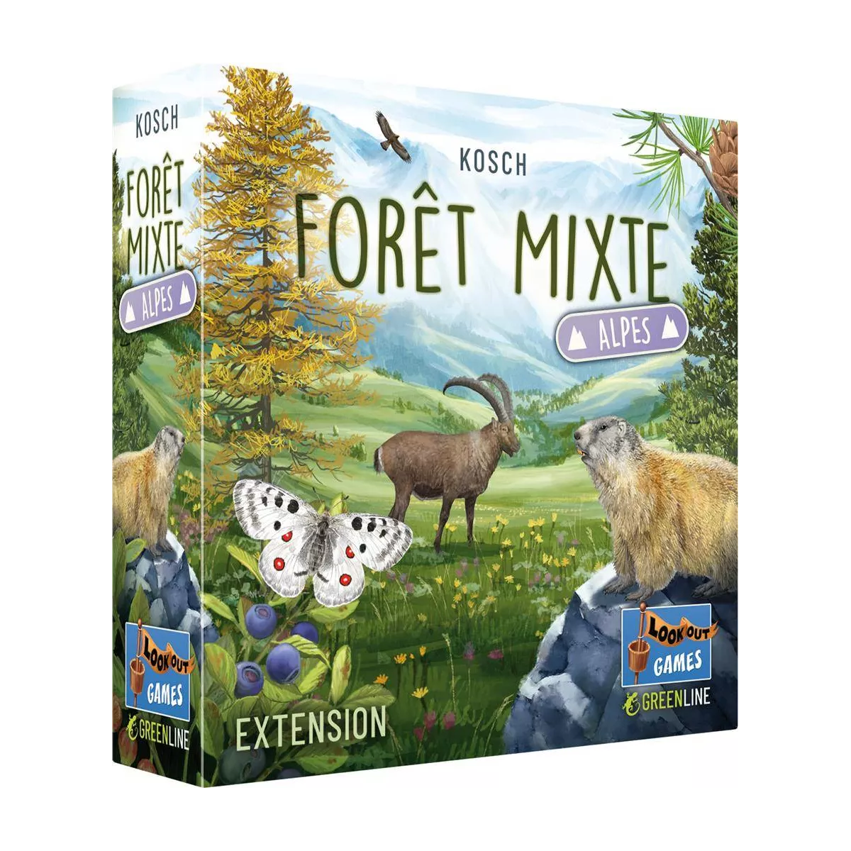 Foret Mixte Alpes - une extension du jeu sérieux