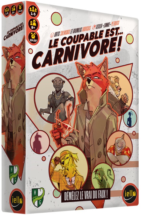 Jeu Le coupable est carnivore
