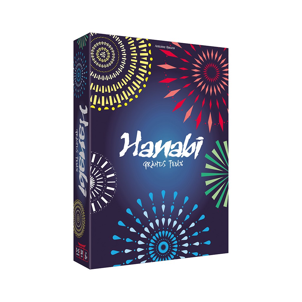 Couverture du jeu Hanabi grands feux la version premium de ce monument de jeu à communication limitée