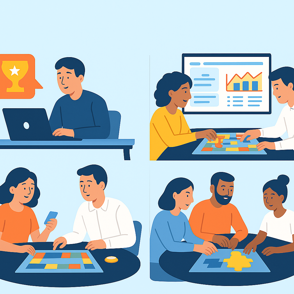 gamification vs jeux sérieux vs business game vs jeu collaboratif