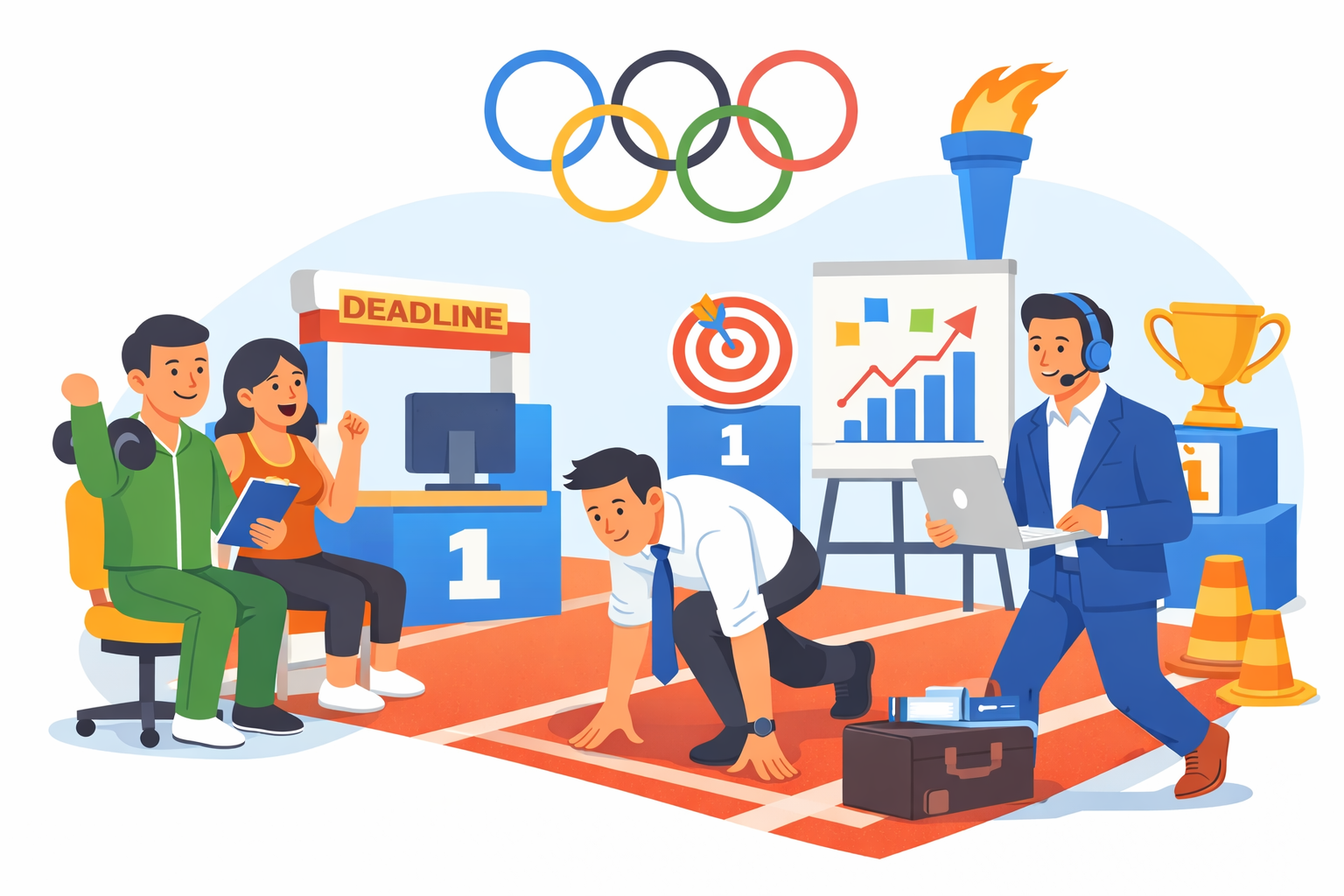 Préparez-vous vos équipes comme des athlètes des Jeux Olympiques ? 🏅
